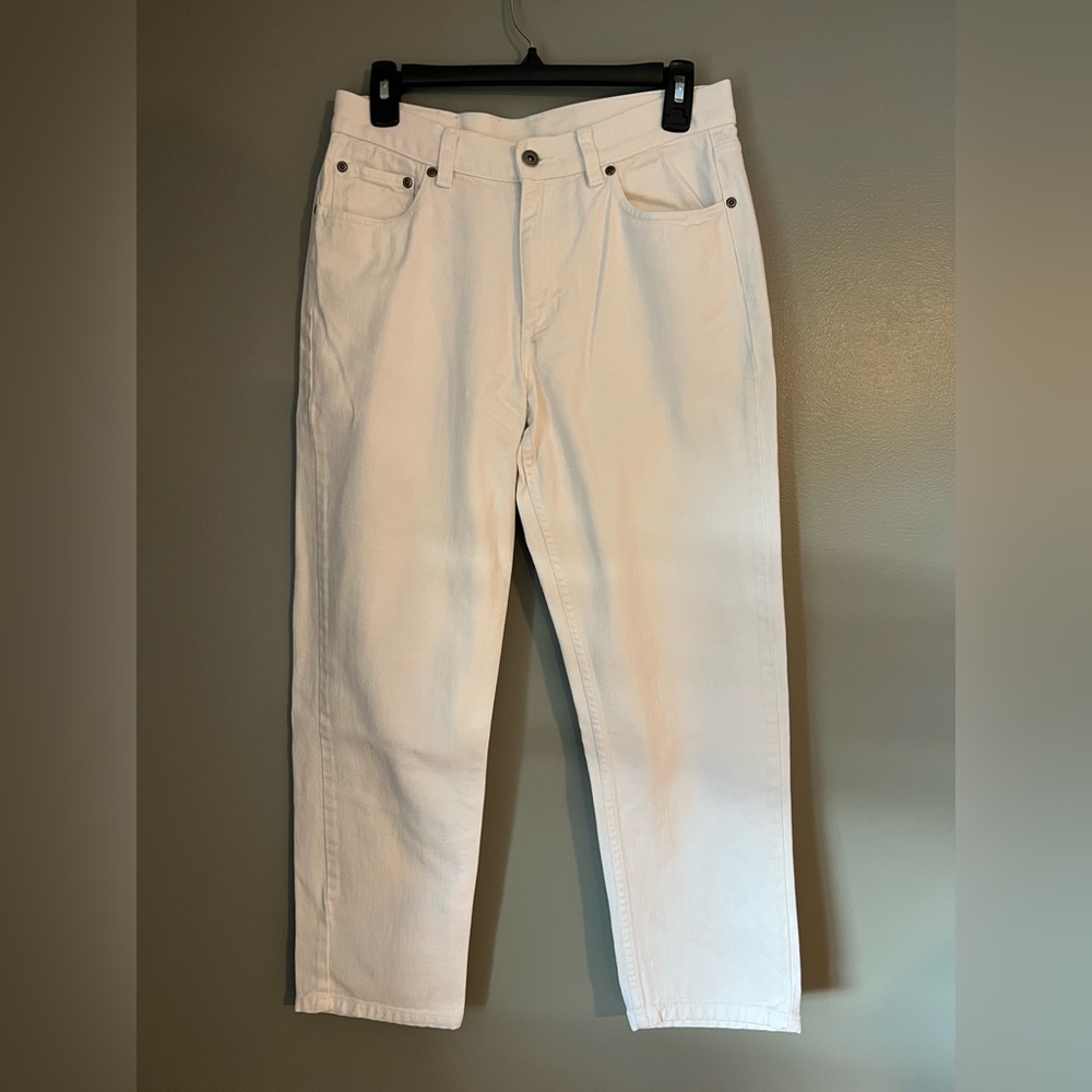 Vintage Liz Claiborne White Jeans - size (12P) best for size 8P